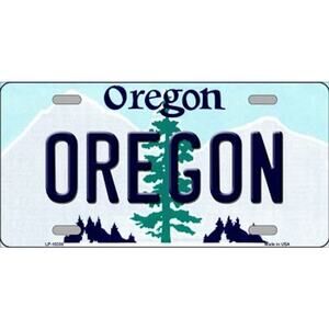 NCAA Oregon Ducks License Plate State Background Metal Tag Wall Sign Art New